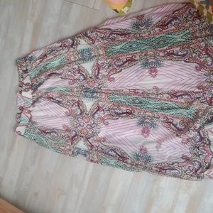 New York & Company printed maxi skirt